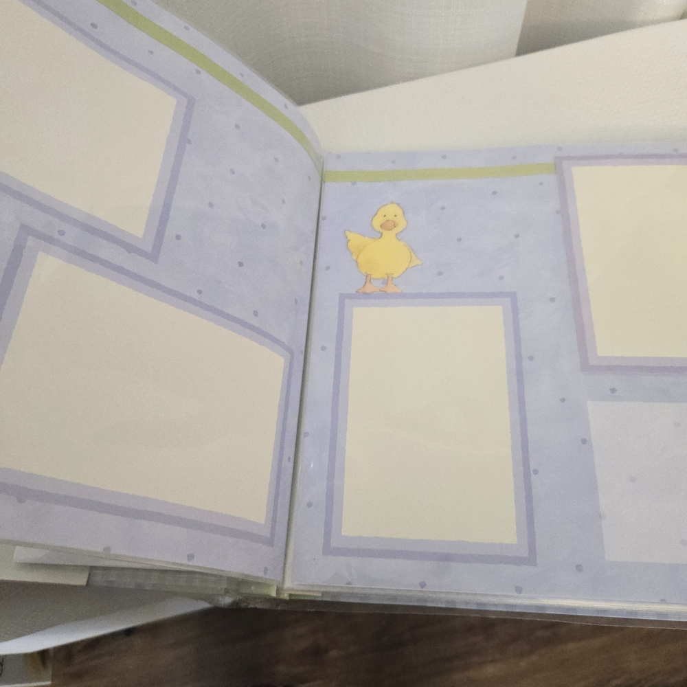Tapestry Baby Boy Scrapbook Album 20 Page Little Pond Photo Memory 3D Stickers - Picture 11 of 15